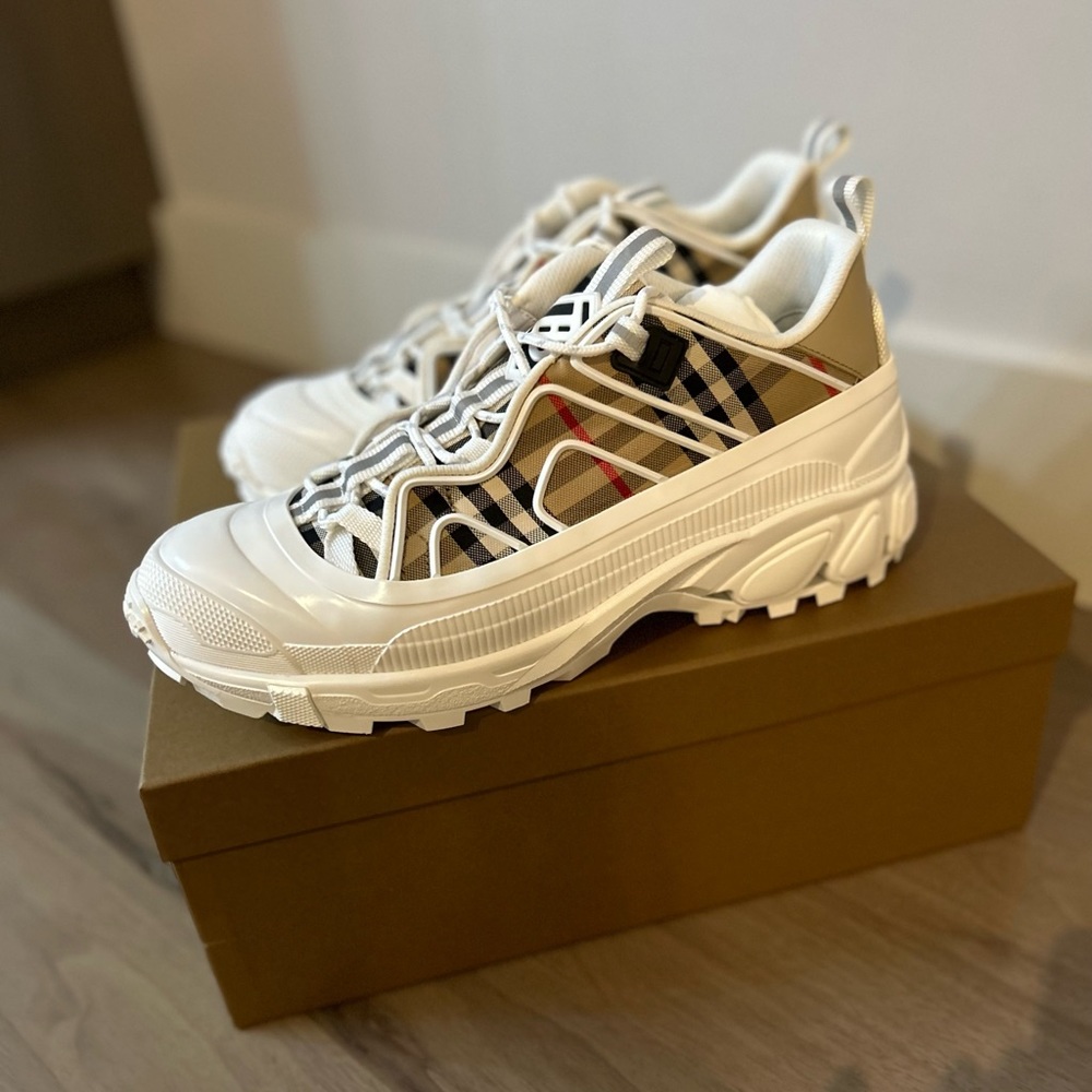 Women’s Burberry Arthur Sneakers - Size 44 EUR / 10 UK